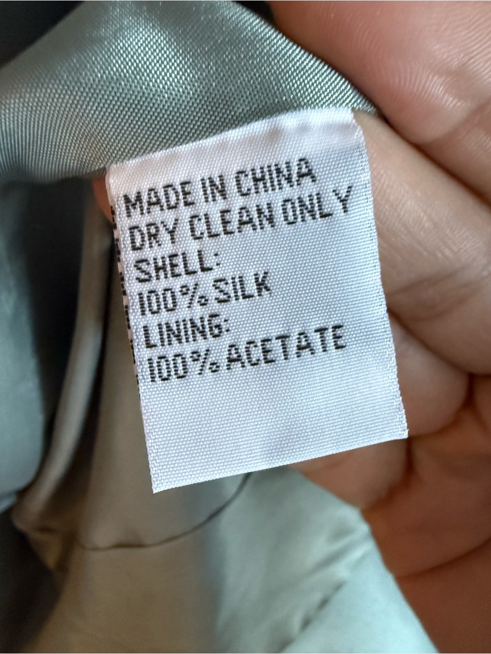 Talbots Petites 100% Pure Silk Longline Open Front Duster Blazer | 12P - Picture 7 of 11